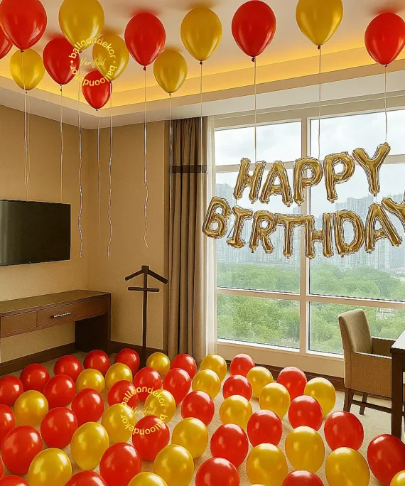Simple Balloon Decor for Home