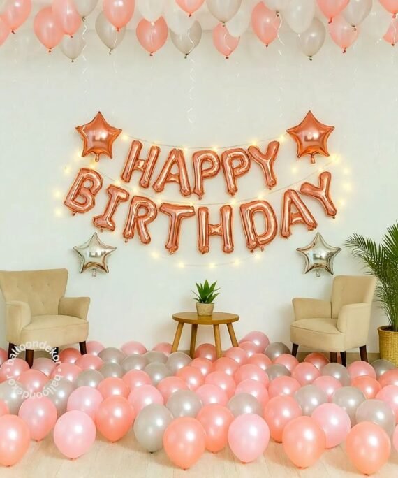 Birthday room decoration services in Dubai, Abu Dhabi, Sharjah, Ajman, Ras Al Khaimah, Fujairah, and Umm Al Quwain by Event Experts with premium balloon décor, romantic and themed birthday room setups across UAE