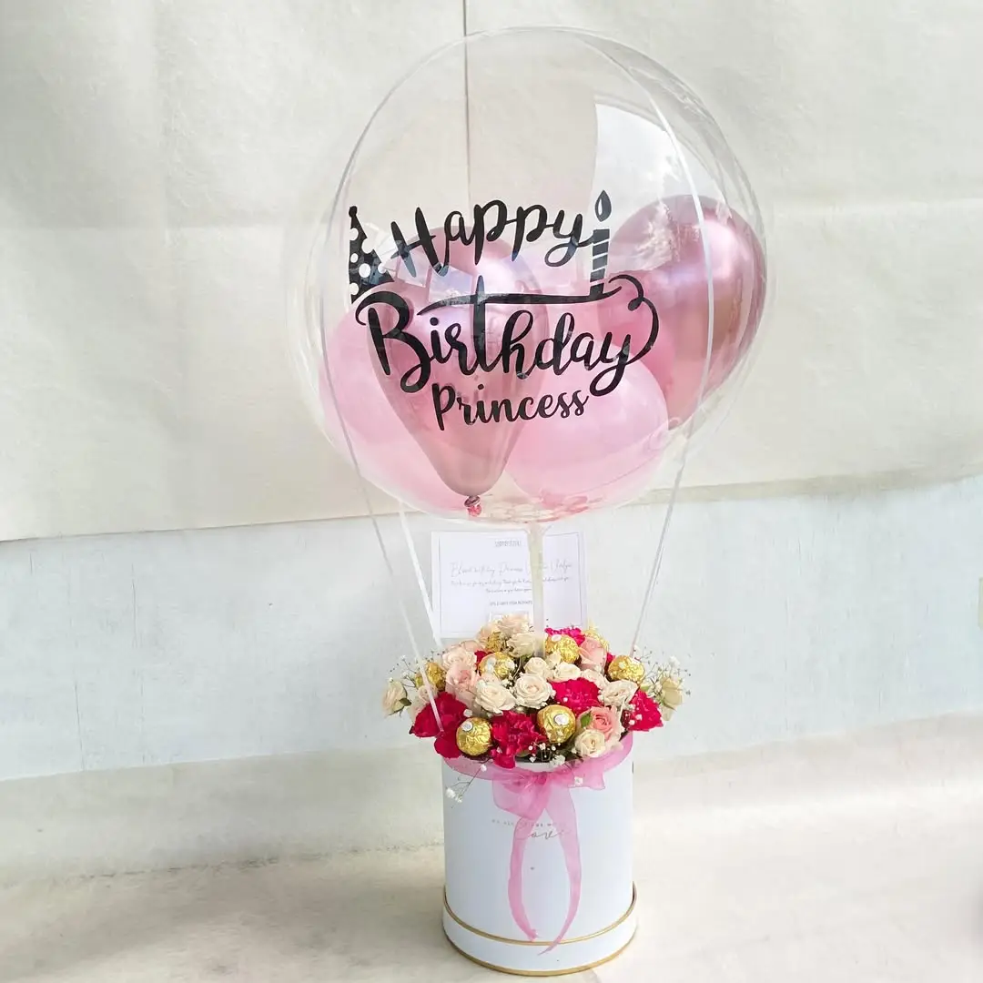 Cute Happy Birthday Balloon Bouquet
